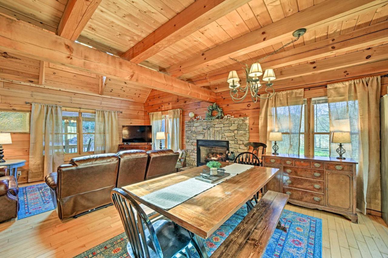 Creekside Bryson City Cabin With Private Hot Tub מראה חיצוני תמונה