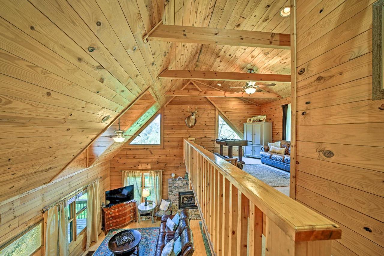 Creekside Bryson City Cabin With Private Hot Tub מראה חיצוני תמונה