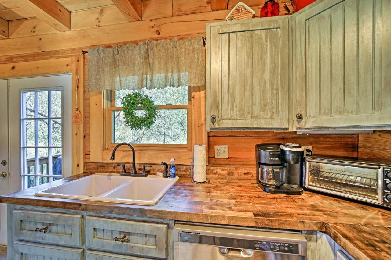 Creekside Bryson City Cabin With Private Hot Tub מראה חיצוני תמונה