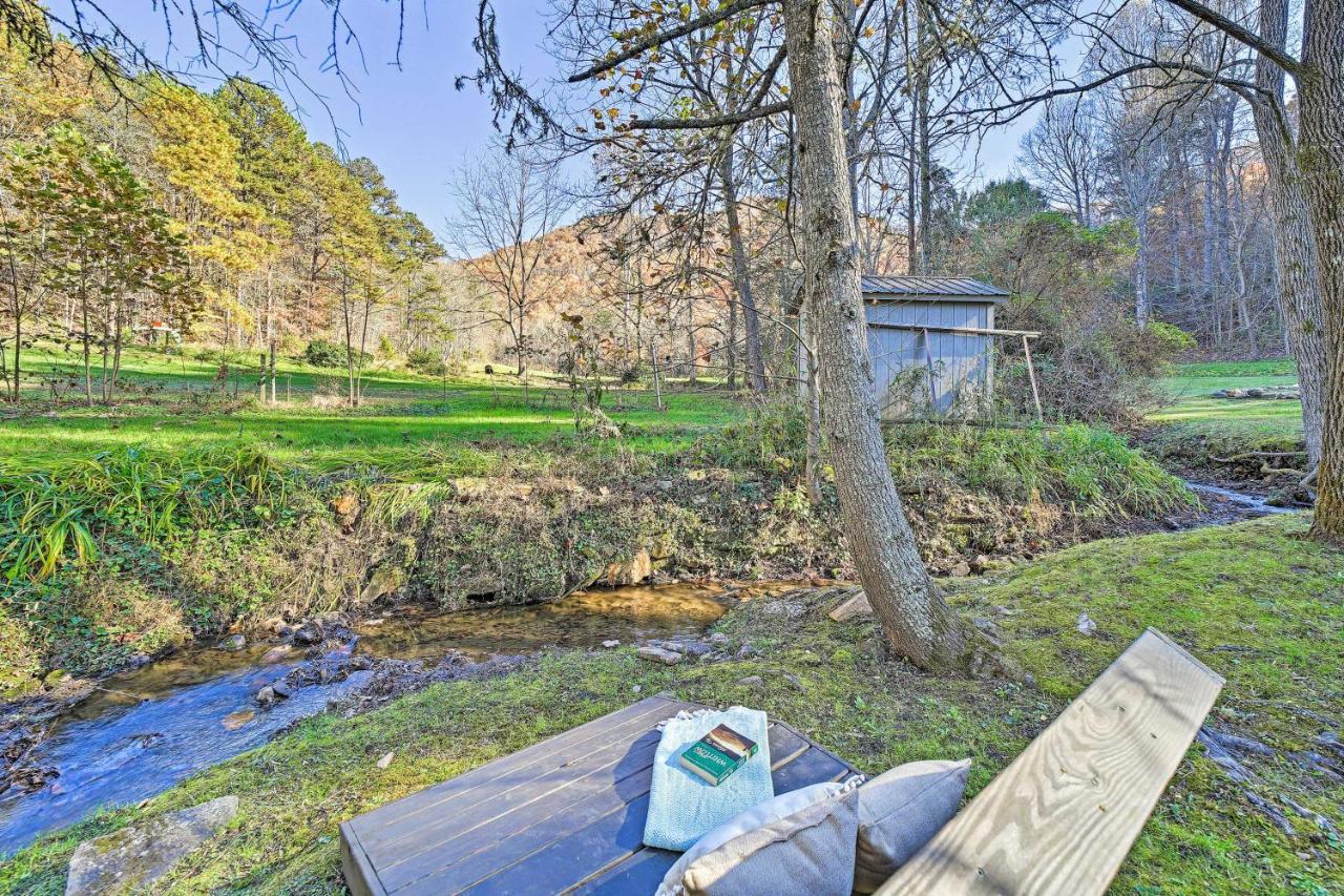 Creekside Bryson City Cabin With Private Hot Tub מראה חיצוני תמונה
