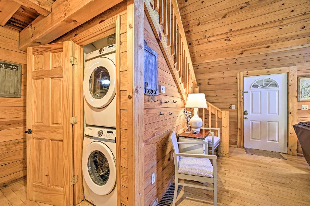 Creekside Bryson City Cabin With Private Hot Tub מראה חיצוני תמונה