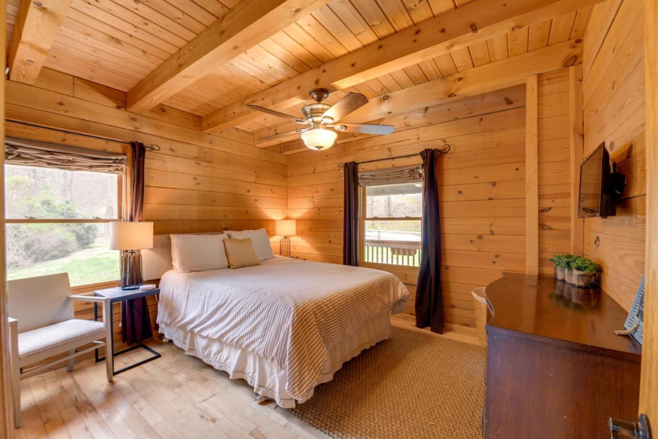 Creekside Bryson City Cabin With Private Hot Tub מראה חיצוני תמונה